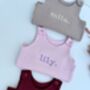 Personalised Baby Dungarees Romper | Personalised Gifts, thumbnail 3 of 10