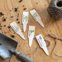 Personalised Wooden Plant Markers, thumbnail 3 of 7