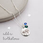 Personalised Necklace For Stepdaughter With Birthstone, thumbnail 2 of 6