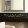 Personalised Wooden Plaque Family Sign Home Sweet Home, thumbnail 2 of 5