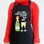 Prosecco Christmas Apron, thumbnail 1 of 3