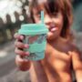 Dinosaur Babychino Cup And Straw, thumbnail 2 of 2