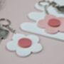 Daisy Keyring, Adorable Flower Charm Or Keychain Gift, thumbnail 6 of 6