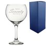 Personalised Years Young 70th Gin Glass, thumbnail 2 of 8