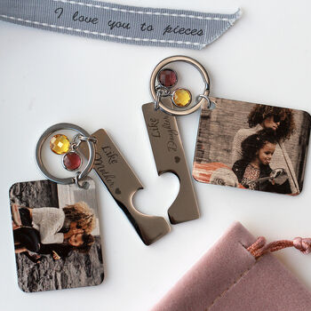 Like Mother Like Daughter Photo Keyring Set Of Two, 2 of 7