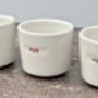 Set Of Four ‘Egg’ Egg Cups, thumbnail 2 of 5