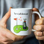 Funny Golf Mug For Partner, thumbnail 3 of 4