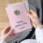 Mother's Day 'A Hug For Mummy' Pin Badge Card, thumbnail 1 of 3