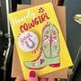 Personalised Howdy Cowgirl Card, thumbnail 1 of 5