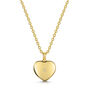Diamond Set Heart Urn Necklace 18 K Gold Plated Silver, thumbnail 1 of 5