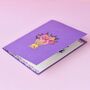 Pop Up 3D Purple Blank Card Bouquet, thumbnail 4 of 4