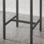Breakfast Bar Industrial Style Square Tall Bar Table, thumbnail 7 of 12