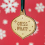 Personalised Surprise Bauble Christmas Tree Decoration, thumbnail 4 of 4
