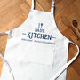 Personalised Dad's Kitchen Apron Cooking Gift For Dad, thumbnail 2 of 2