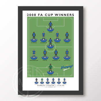 Portsmouth 2008 Fa Cup Poster, 6 of 6