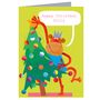 Personalised Christmas Monkey Card, thumbnail 3 of 6
