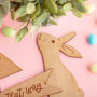 Personalised Wooden Easter Bunny Egg Hunt, thumbnail 4 of 4