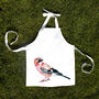 Inky Jay Bird Canvas Child's Apron, thumbnail 1 of 5