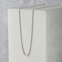 Men's Sterling Silver Curb Chain, thumbnail 1 of 7