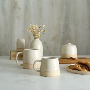 Espresso Ceramic Mugs, Mini Mugs In Pastel Colours, 2 of 7