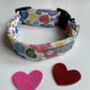 Valentines Heart Dog Collar, thumbnail 1 of 2