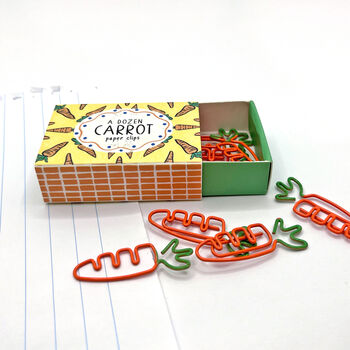 Carrot Paper Clips, 3 of 4