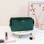 Personalised Velvet Makeup Bag, thumbnail 5 of 11