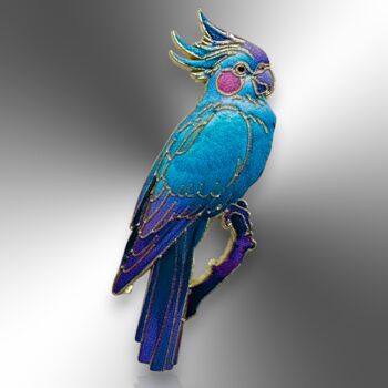 Choose Your Colour – Small Parrot Bird Enamel Pin, 6 of 11