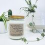 Personalised 'Good Friends' Soy Scented Candle, thumbnail 1 of 7