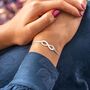 Luana Personalised Eternity Friendship Bracelet, thumbnail 4 of 8