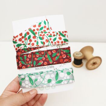 Woodland Berry, Satin Ribbon Collection, 4 of 8
