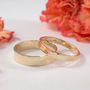 Wedding Bands In 18ct Yellow Gold, thumbnail 3 of 9