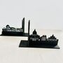 Rome Skyline Modern Bookends, thumbnail 2 of 3