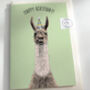 Llama Birthday Card, thumbnail 1 of 6