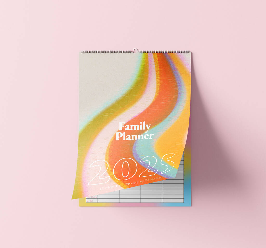 2025 Family Planner Calendar 