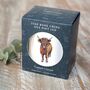 Highland Cow One Pint Fine Bone China Jug In A Gift Box, thumbnail 3 of 3