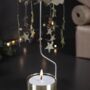 Shooting Star Candle Spinner Tealight Decoration, thumbnail 2 of 4