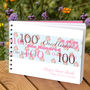 Personalised 100th Birthday Guest Book, thumbnail 1 of 8