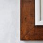 Reclaimed Wooden Four Aperture Photo Frame, thumbnail 4 of 6
