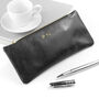 Personalised Luxury Leather Pencil Case Gift, thumbnail 2 of 2