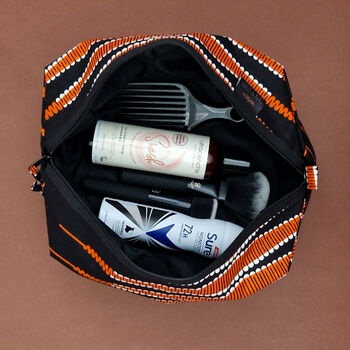 African Print Toiletry Wash Bag | Doyin Print, 6 of 8