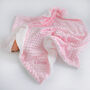 Personalised Bright Pink Bobble Sherpa Baby Blanket, thumbnail 2 of 10