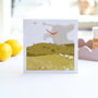 Letterbox Gift Set Tea Towel And Greeting Card, thumbnail 11 of 12