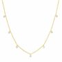 Crystal Gemstone Necklace, thumbnail 1 of 8