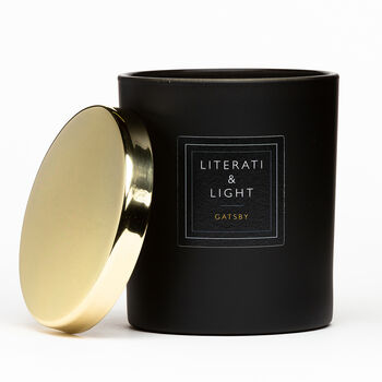 'Gatsby' Champagne, Citrus, Iris Luxury Soy Candle, 4 of 7
