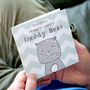 Personalised Daddy Bear Birthday Card, thumbnail 2 of 2