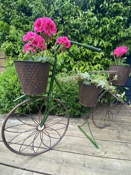 Steel Bike Planter, 4 of 12