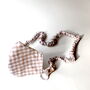 Washable Gingham Face Masks For Men And Women, thumbnail 4 of 12