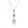 Rochelle Silver, Gold Or Rose Gold Plated Drop Pendant, thumbnail 4 of 11