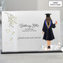 Personalised Graduation Robe Gift For Her Flower Design, thumbnail 2 of 10